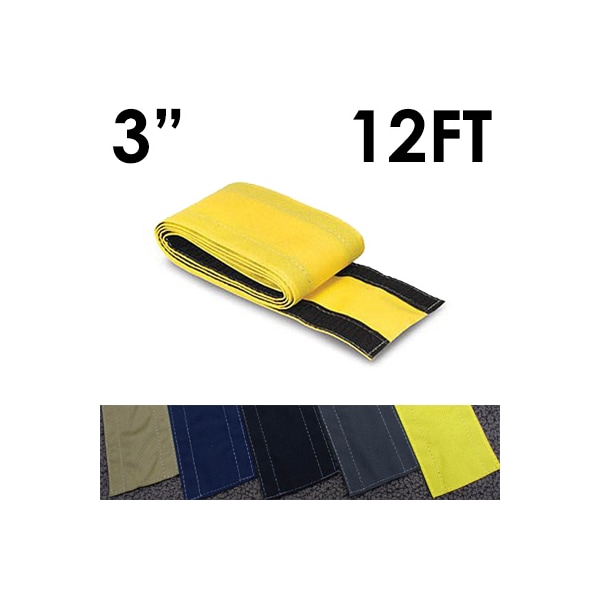 Electriduct SafCord Cord Cover 3" x 12ft- Yellow CC-SC-3-12-YL
